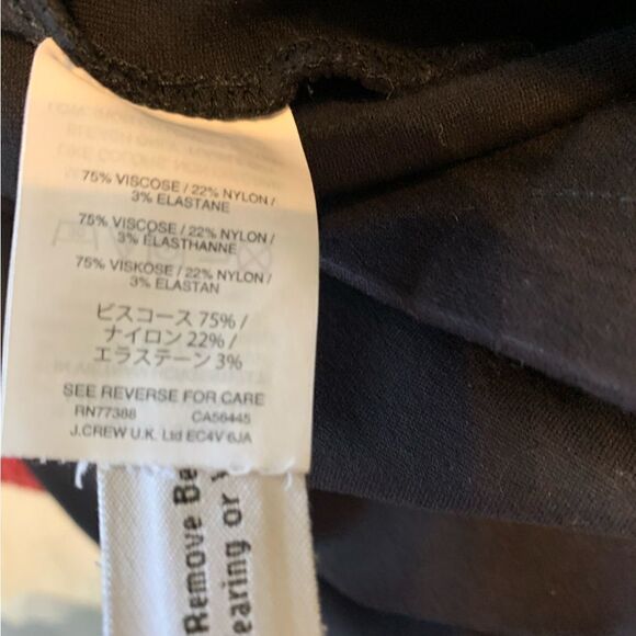 J Crew Black Pixie Pants size L - Picture 4 of 8